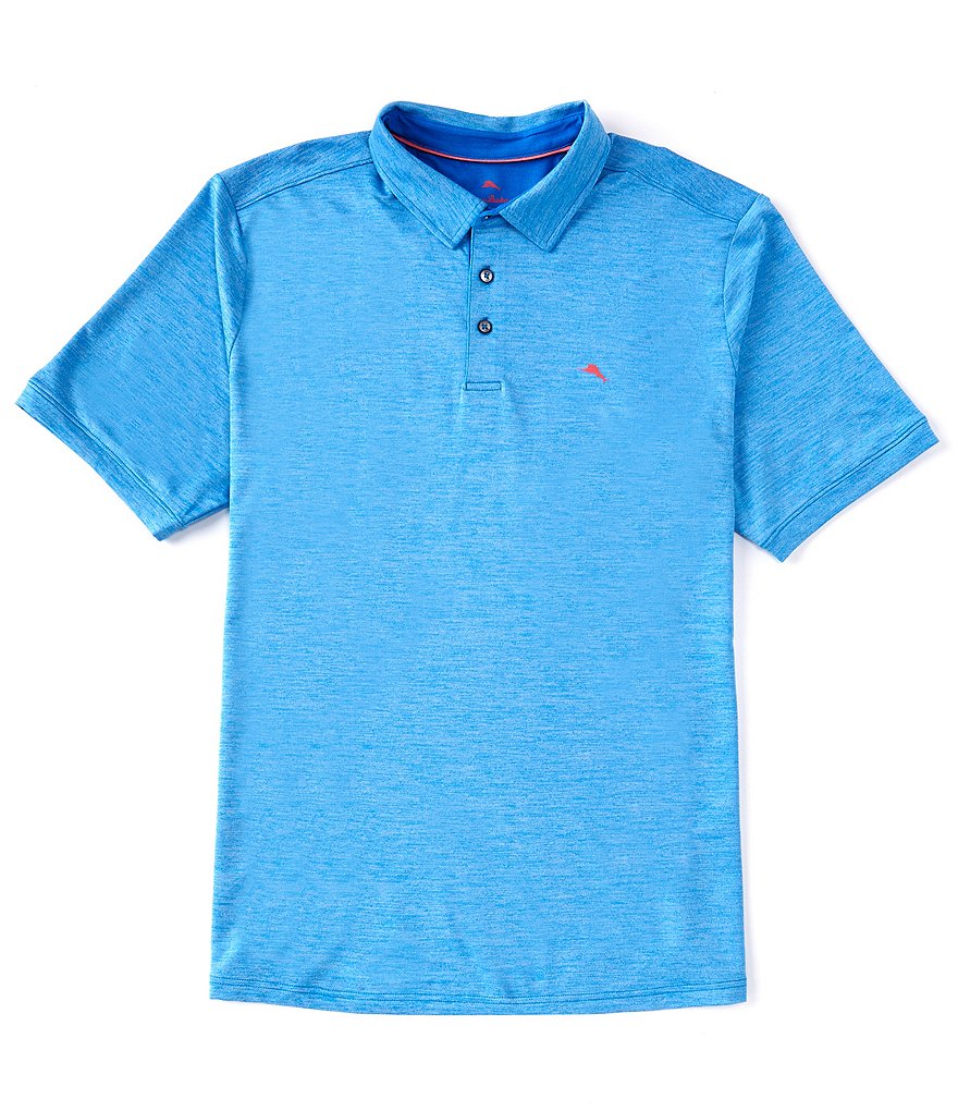 Рубашка-поло с короткими рукавами Tommy Bahama Big & Tall IslandZone San Raphael, синий