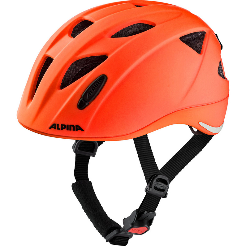 цена Дети Ксимо ЛЭ Велосипедный шлем Alpina, красный