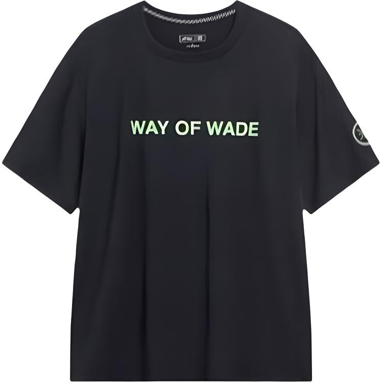 

Футболка Wade Collection мужская черная Lining, черный