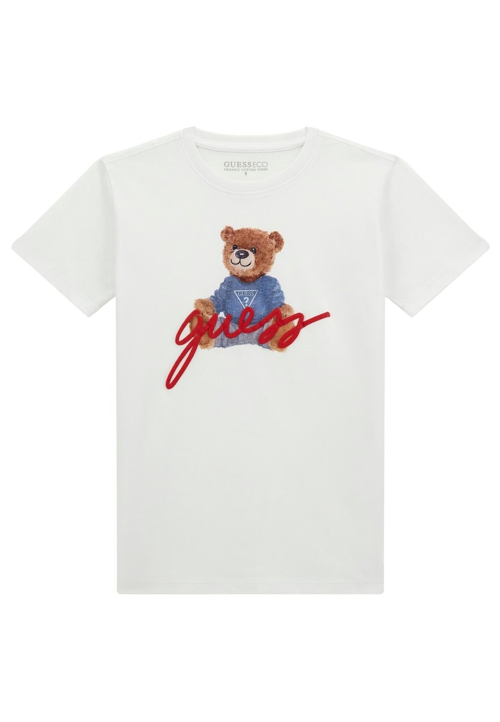 

Футболка с принтом Junior Minime Guess, цвет weiß