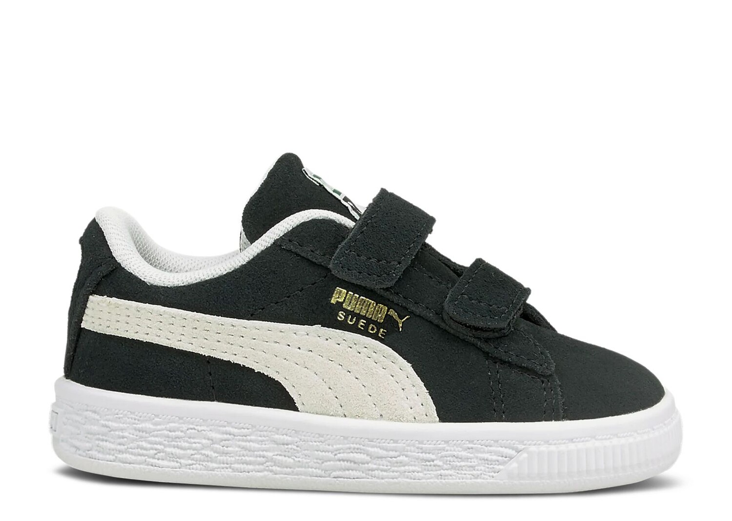 

Кроссовки Puma Suede Classic 21 Ac Infant 'Black White', черный