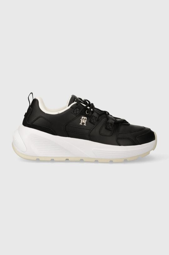 

Кожаные кроссовки TH PREMIUM RUNNER LTHR Tommy Hilfiger, черный