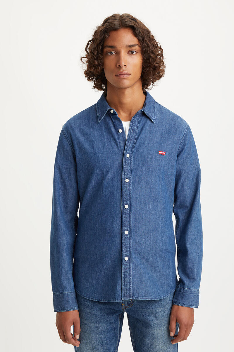 

Джинсовая рубашка Levis Levi's, светло-синий