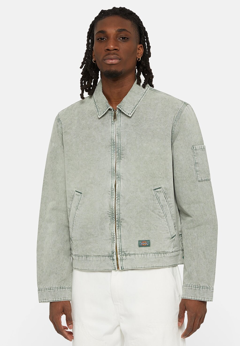 

Джинсовая куртка Newington Dickies, цвет dble dye acd fr