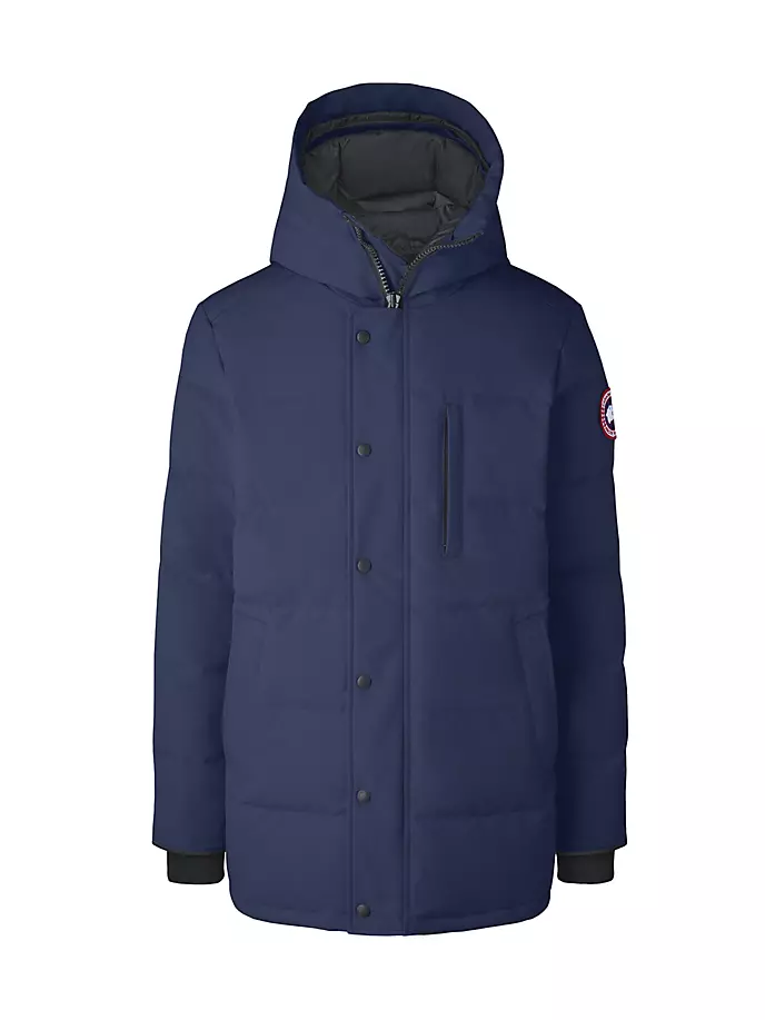 

Парка Carson с капюшоном Canada Goose, цвет atlantic navy
