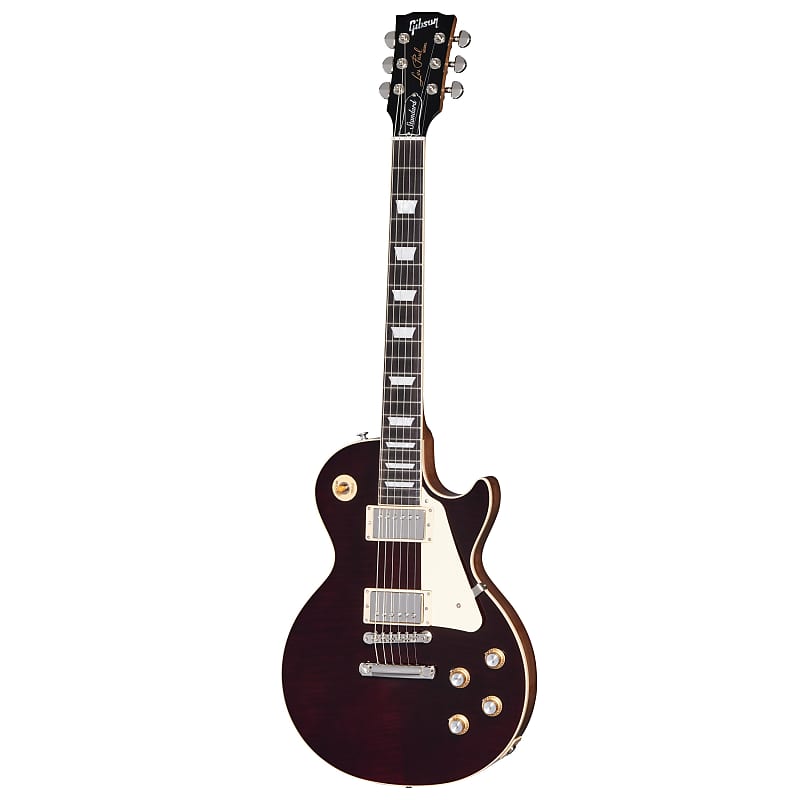Электрогитара Gibson Les Paul Standard '60s Figured Top Electric Guitar - Translucent Oxblood