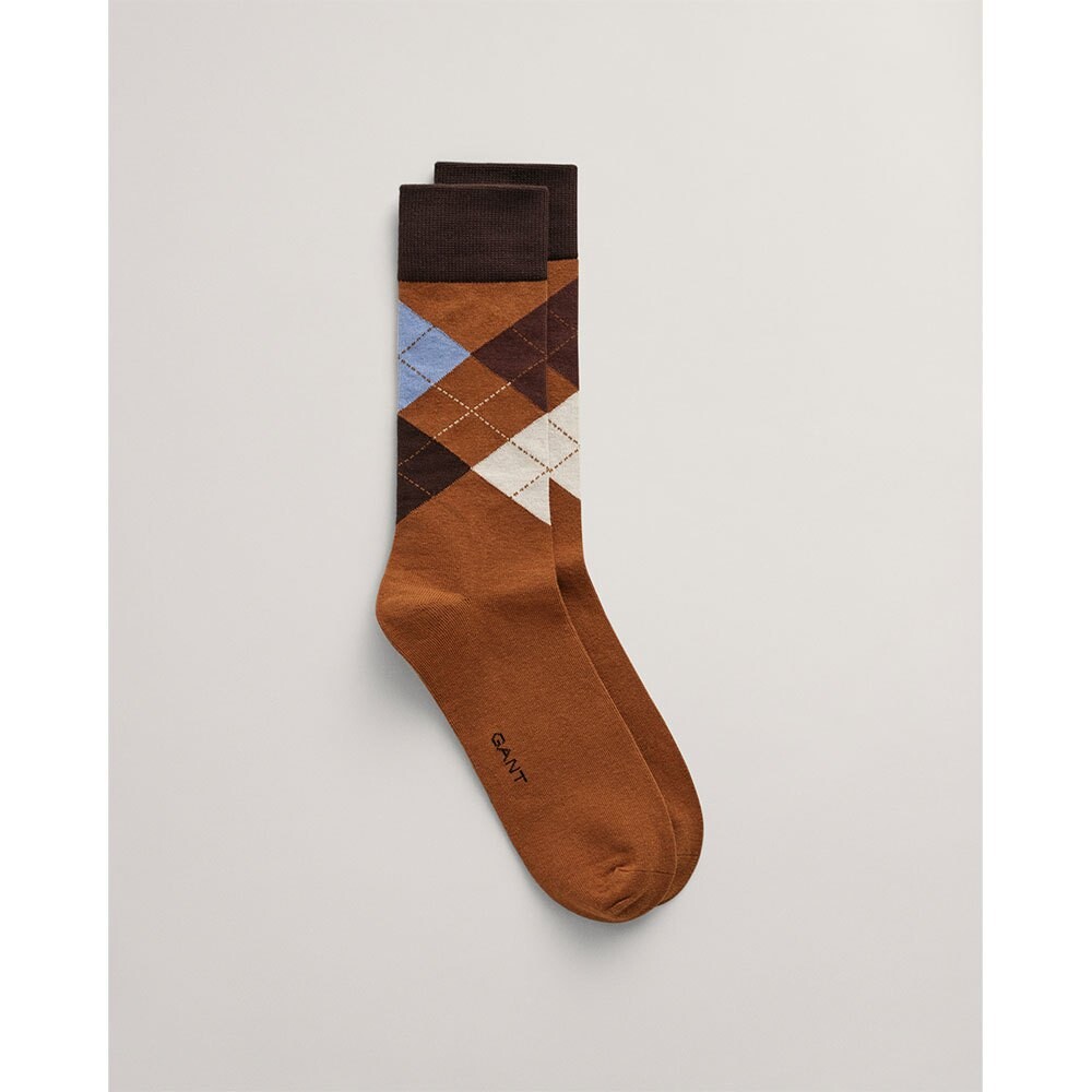 

Носки Gant Argyle, коричневый