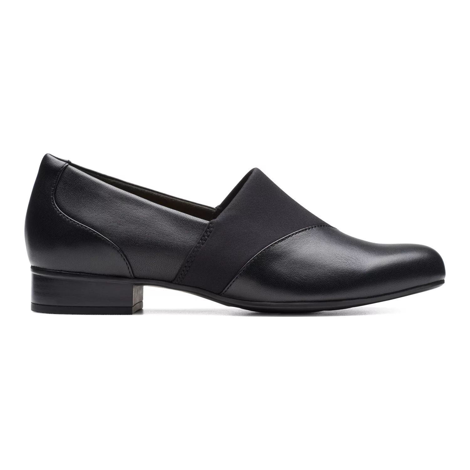 

Женские кожаные слипоны Clarks Juliet Gem Clarks, темно-синий