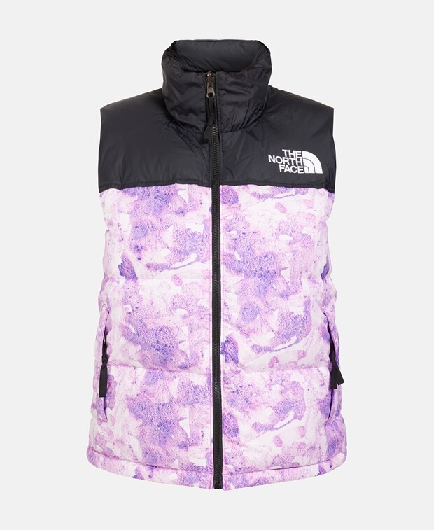 

Пуховый жилет The North Face, лиловый