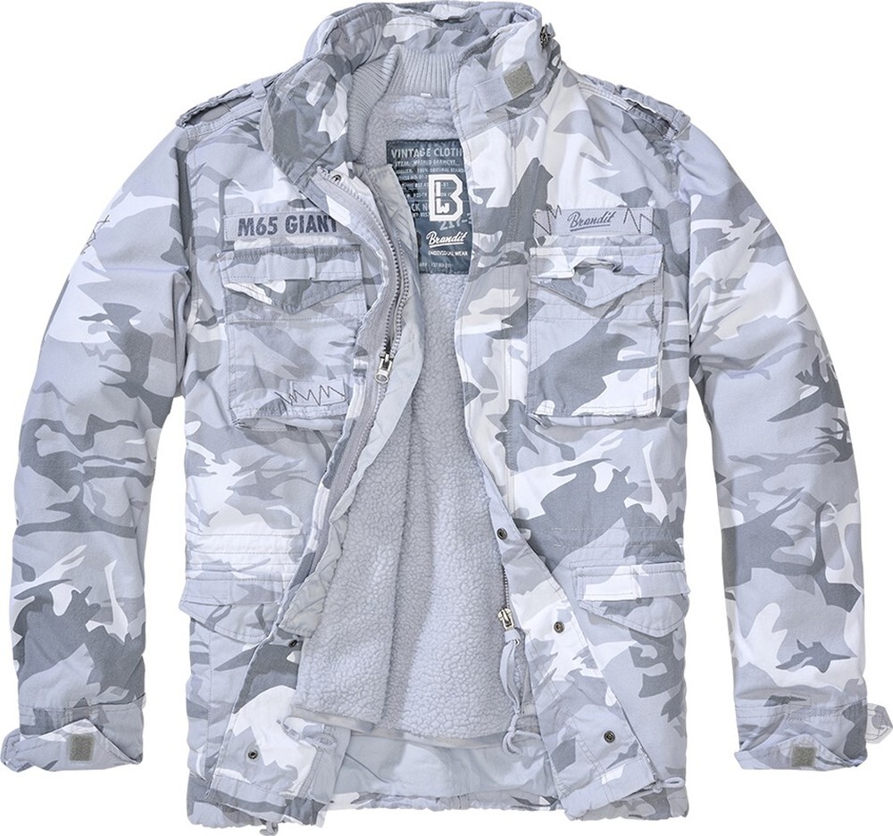 Куртка Brandit Jacke M65 Giant Jacket, цвет Camouflage куртка brandit jacke m65 giant jacket серый