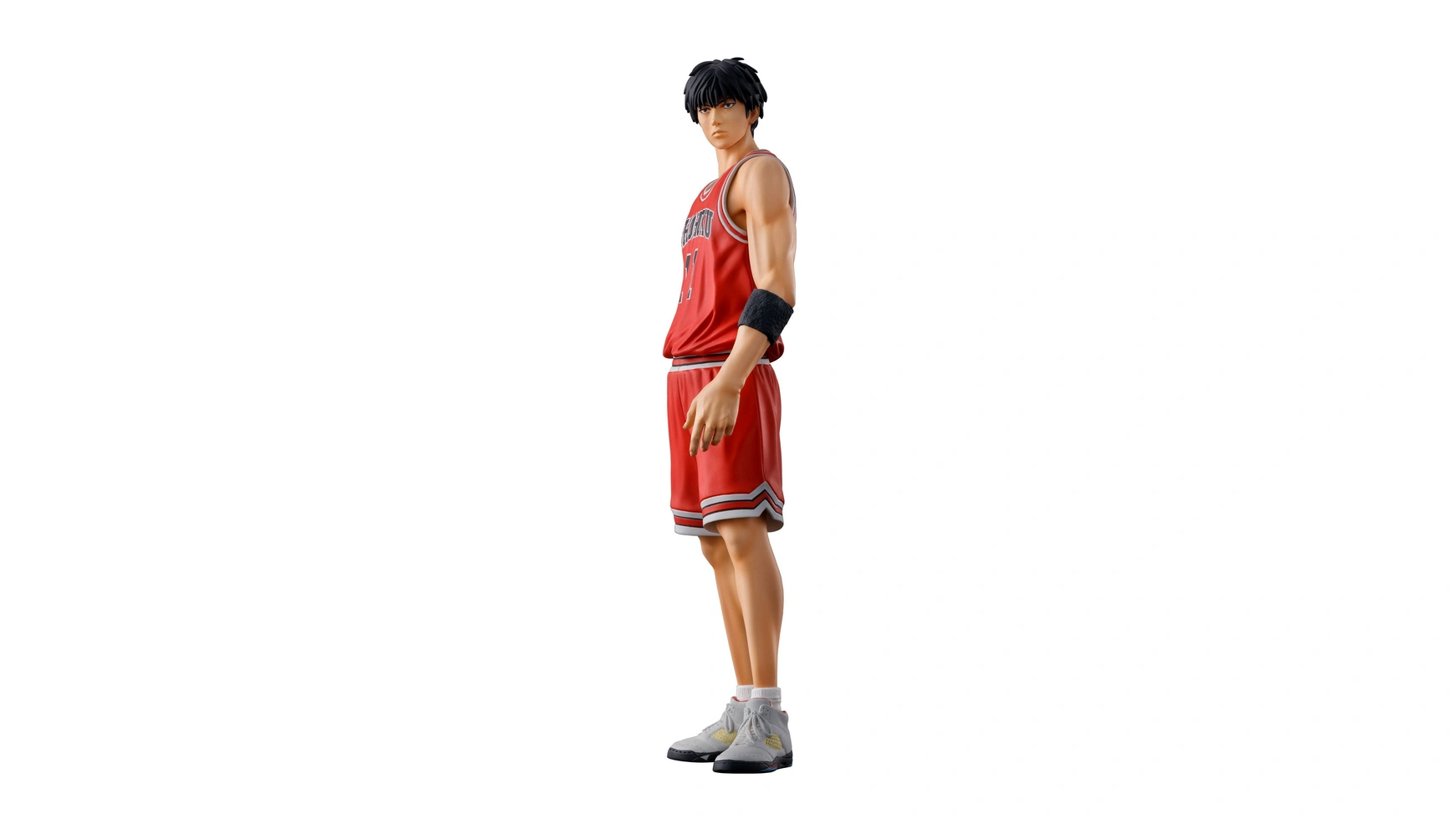 Статуя Slam Dunk из ПВХ Каэде Рукава 16 см аниме slam dunk футболка для мужчин sakuragi hanamichi kaede рукава футболка оверсайз японская манга женская с коротким рукавом бесплатная доставка