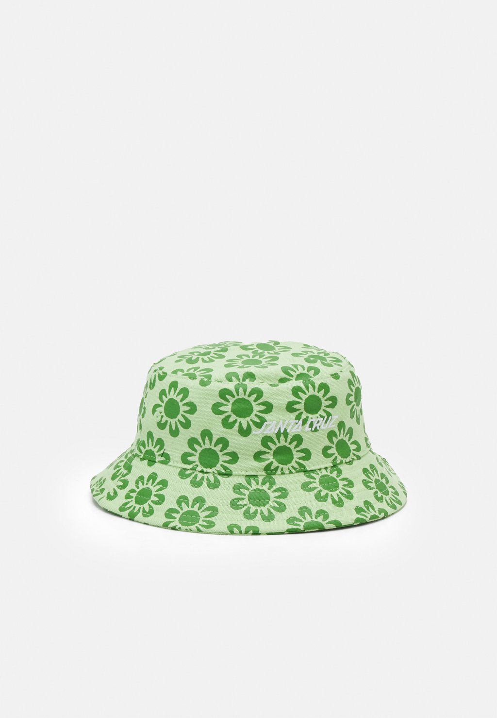 Панама FLORA BUCKET HAT UNISEX Santa Cruz, цвет green панама obey bold twill bucket hat green fig