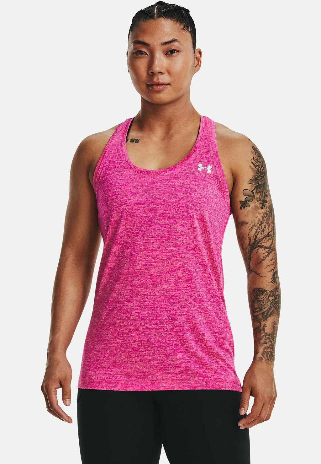 

Топ TECH TWIST Under Armour, бунтарский розовый