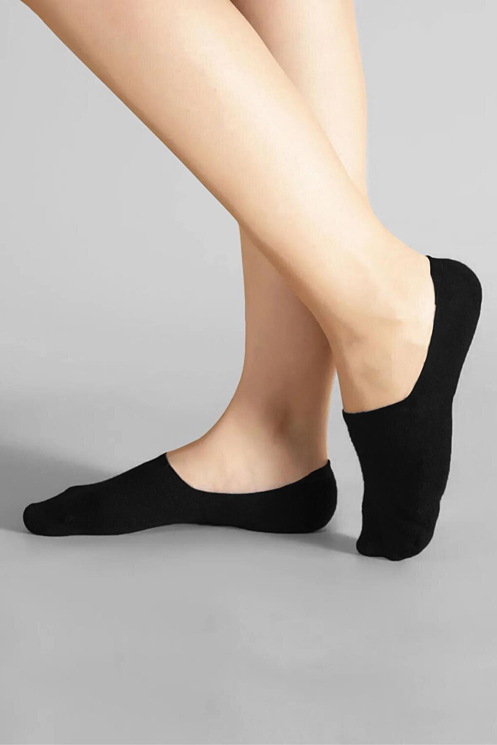 Невидимые балерины хлопковые носки унисекс, 6 пар Black Deer, черный женские низкие однотонные невидимые тренировочные носки для балерины мягкие носки башмачки