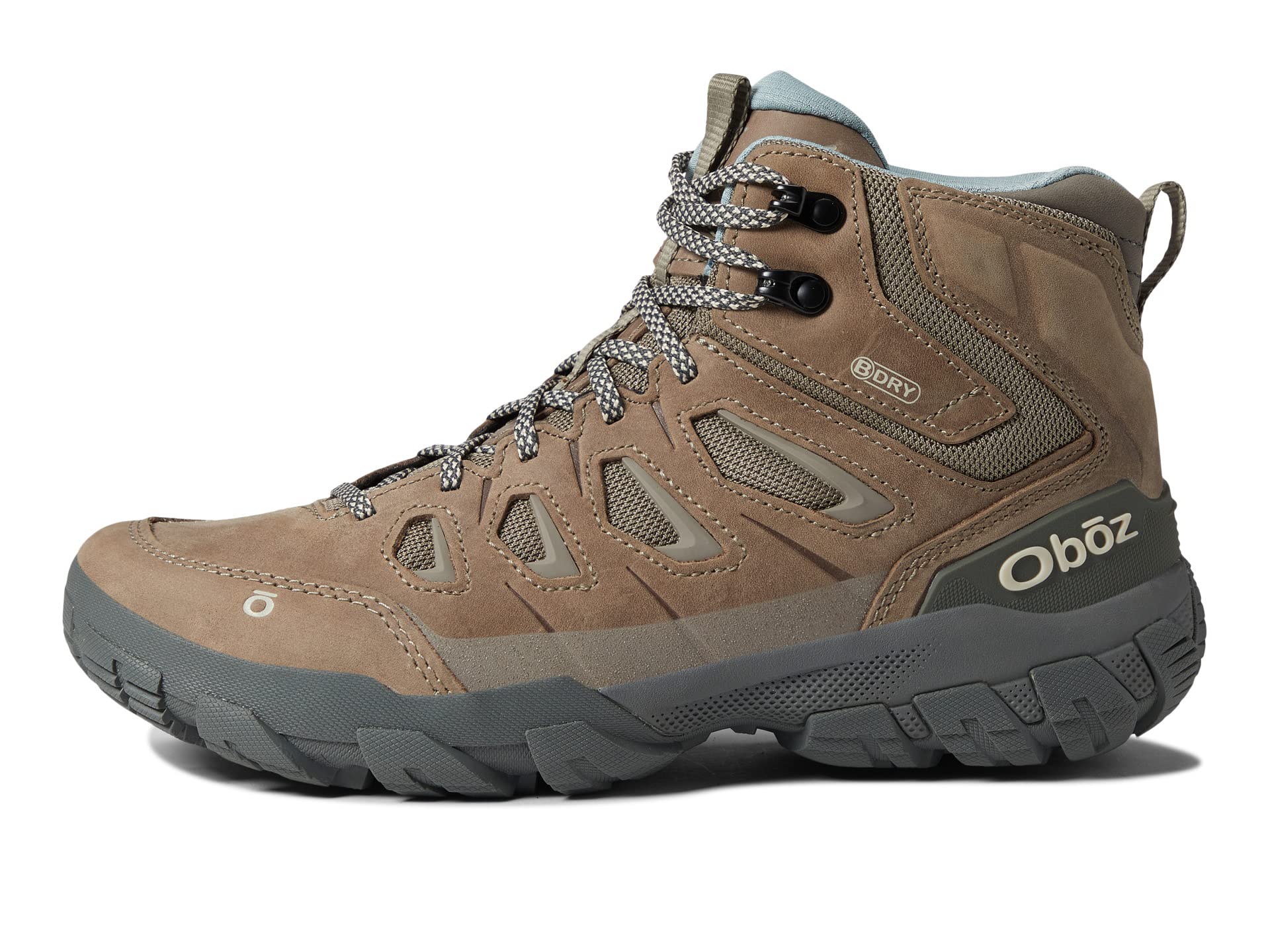Треккинговые ботинки Oboz Sawtooth X Mid B-DRY, коричневый ботинки oboz sawtooth x low b dry коричневый