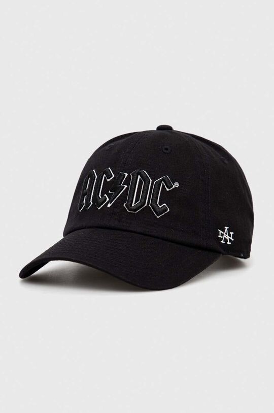 

Хлопковая бейсболка ACDC American Needle, черный