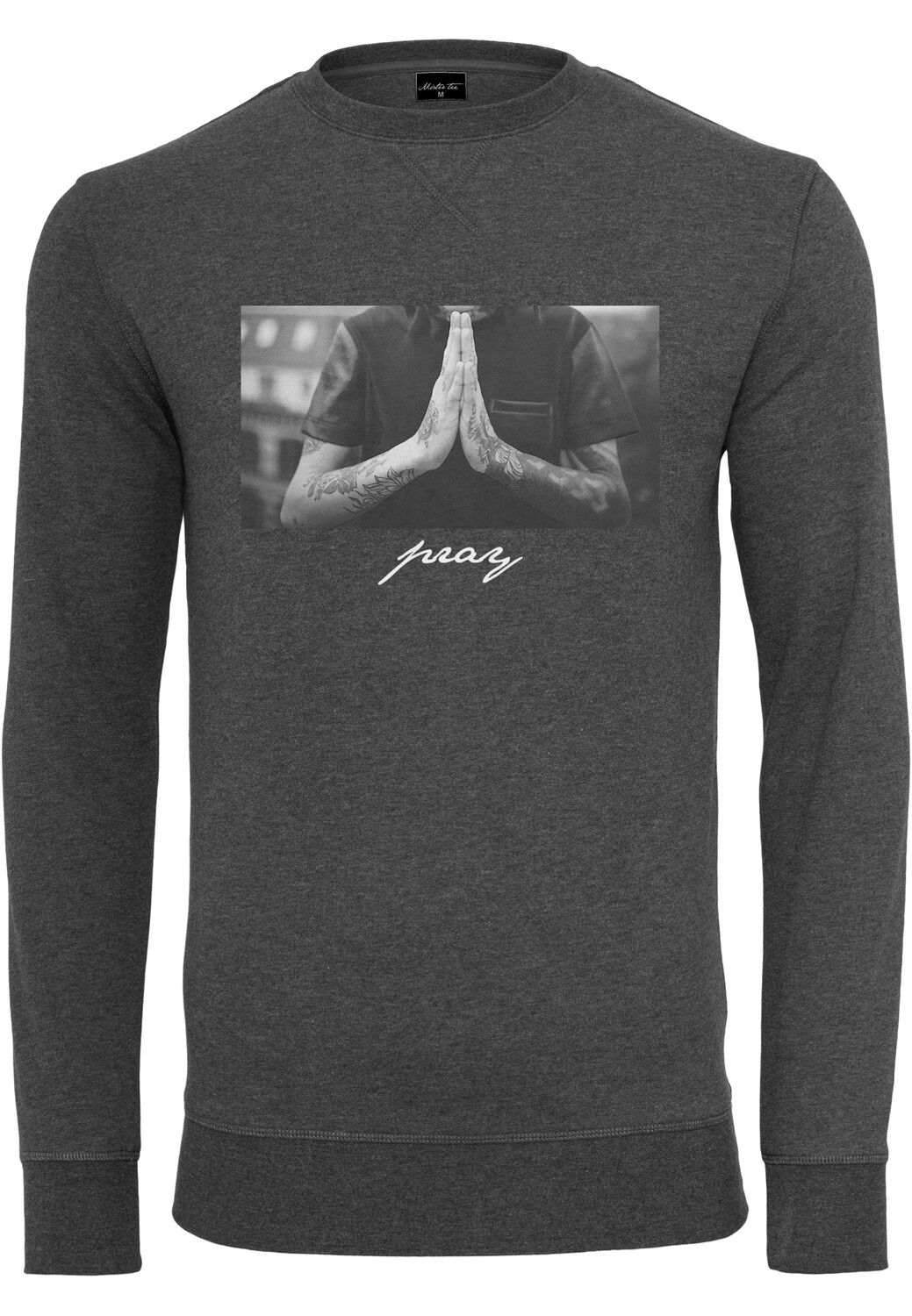 

Толстовка Mister Tee Crewneck Sweater, цвет charcoal