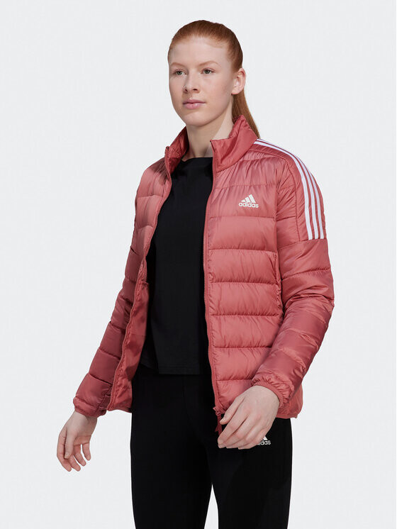 цена Пуховик узкого кроя Adidas, красный