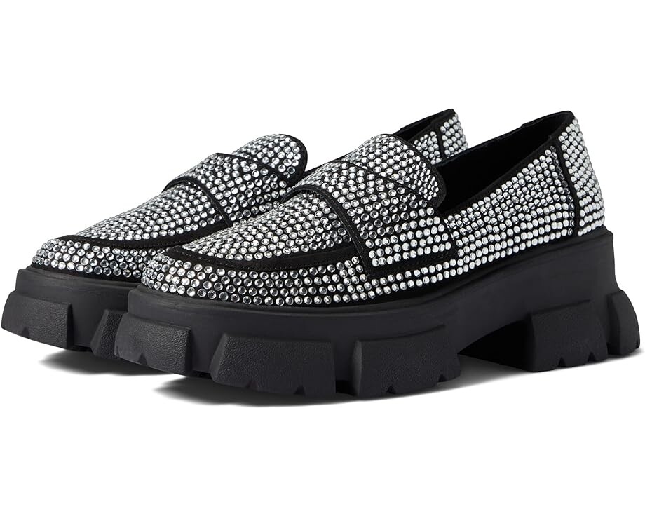 rhinestone jeans size s Лоферы Steve Madden Trifecta-R Loafers, цвет Rhinestone