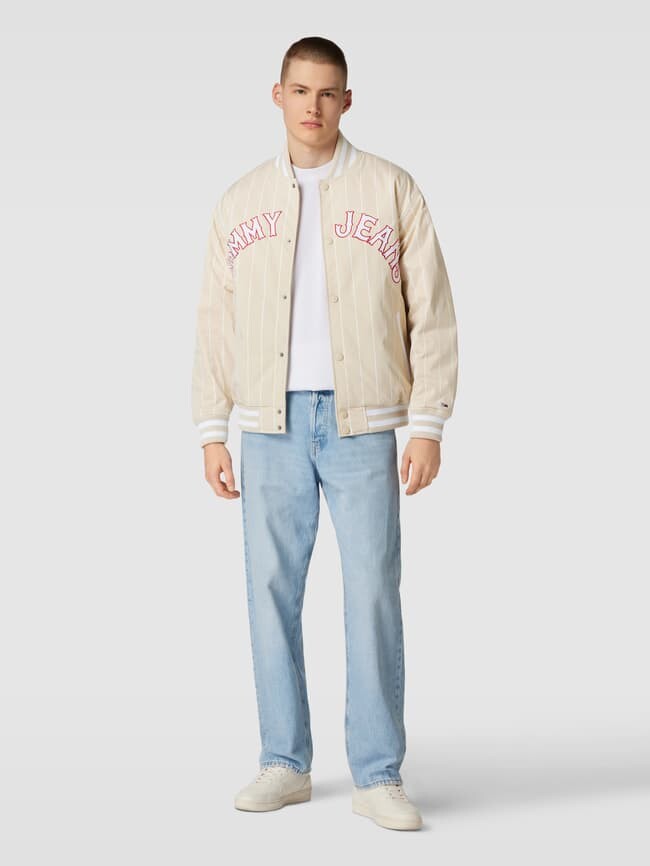 

Куртка с лейблом Tommy Jeans, бежевый