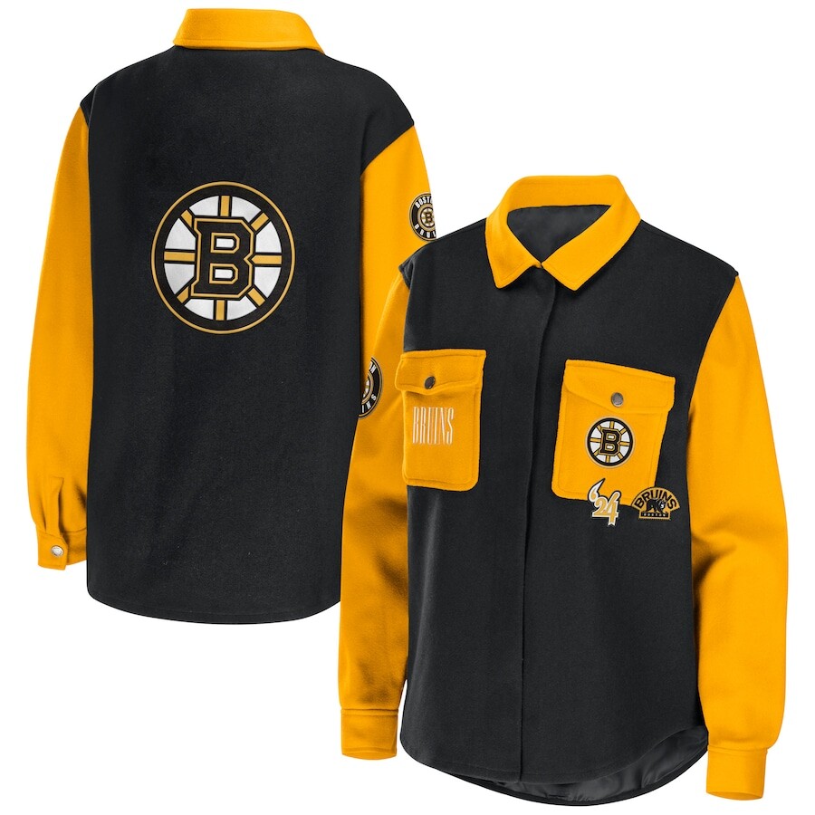 

Куртка WEAR by Erin Andrews Boston Bruins, черный