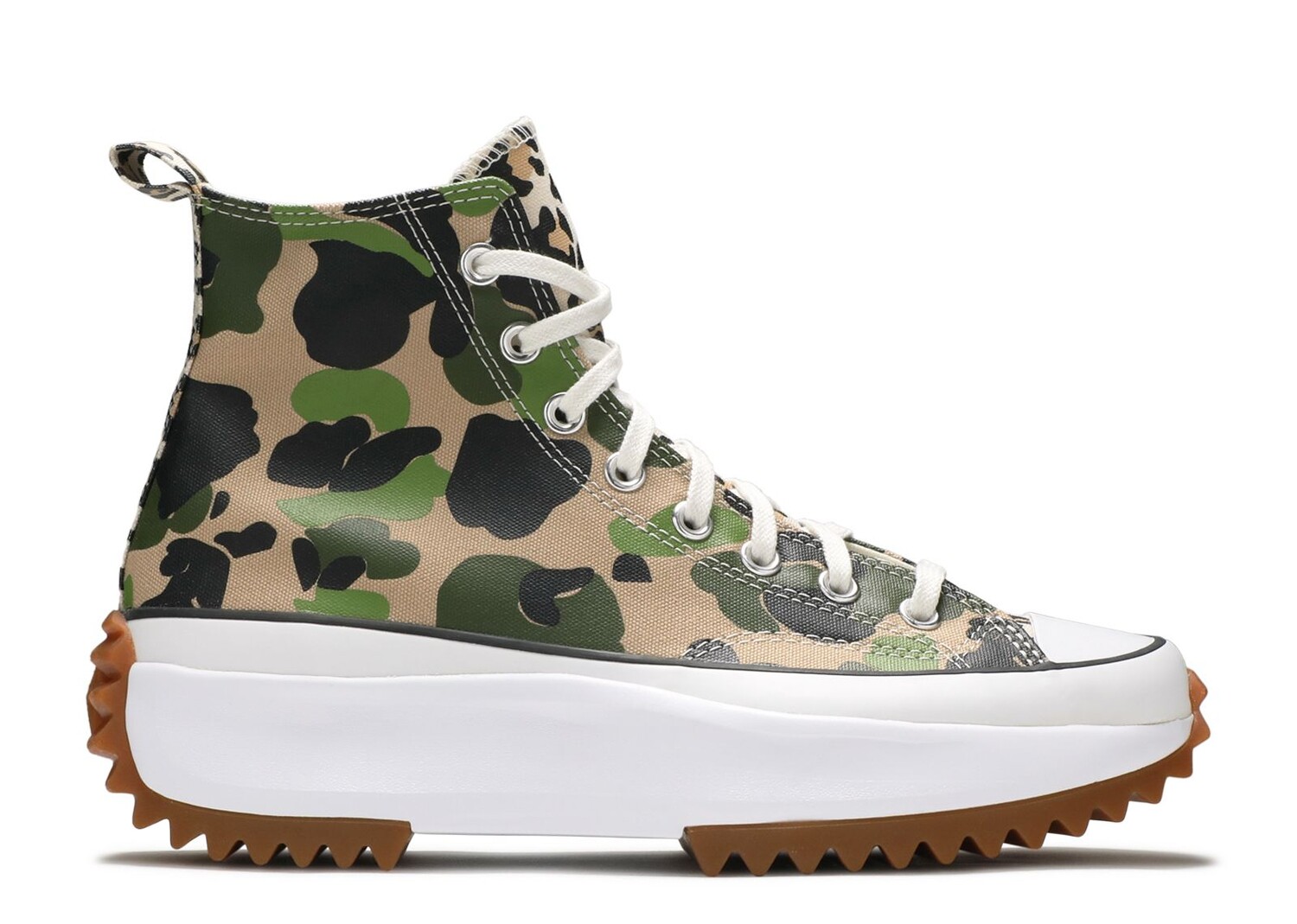 

Кроссовки Converse Run Star Hike High 'Archive Print Camo', зеленый