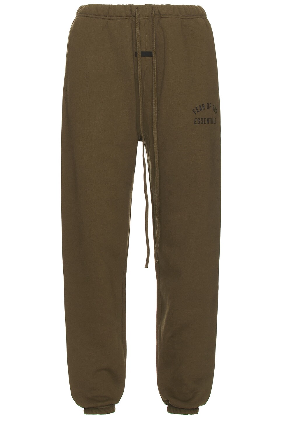 

Флисовые спортивные штаны Essential Fear Of God Essentials, оливковый