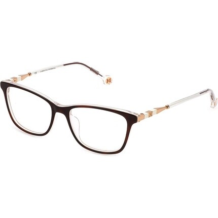 

Carolina Herrera Женская черепаховая прямоугольная оправа для очков VHE8820ACW52
