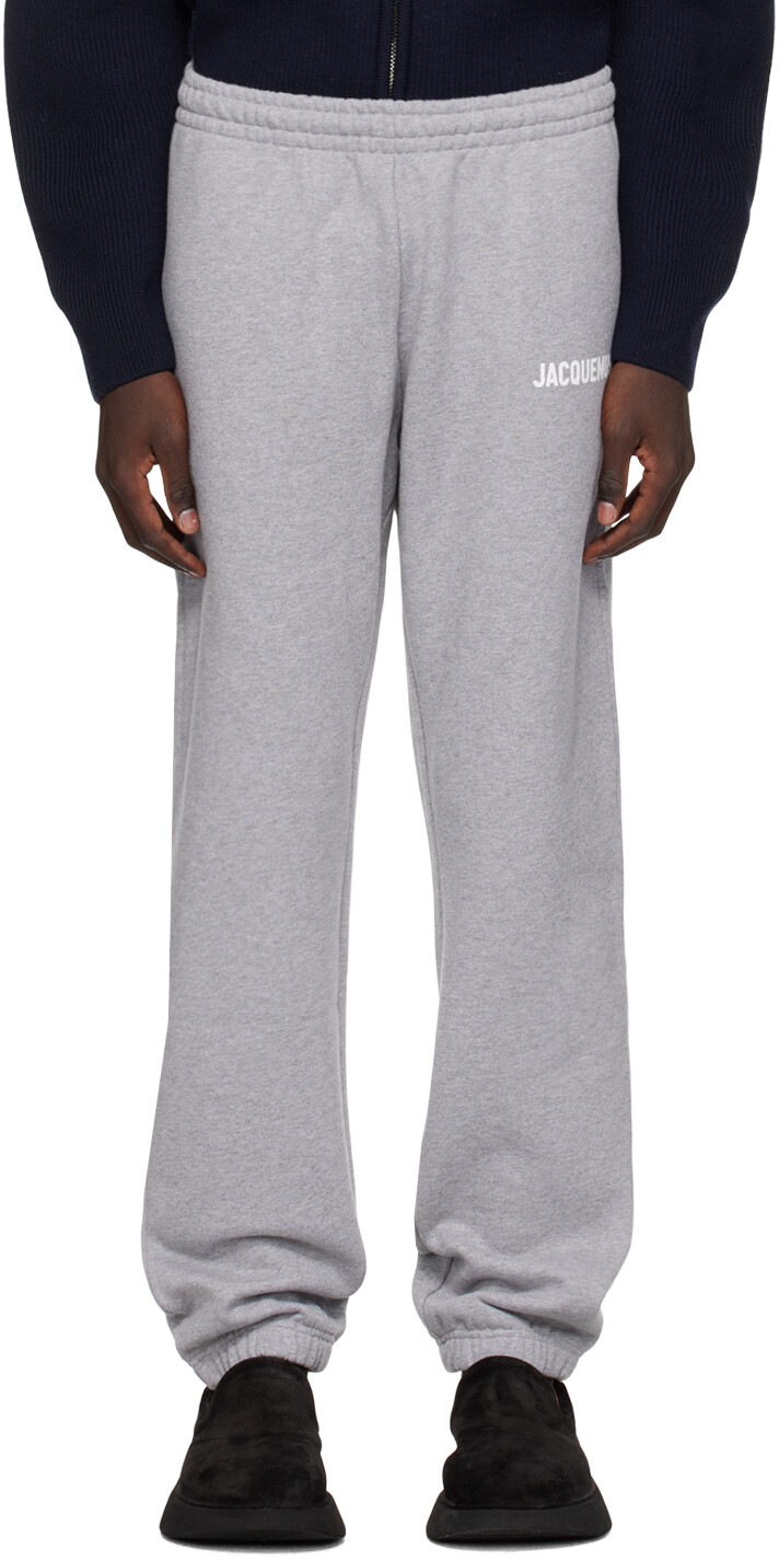 

Серые спортивные штаны Les Classiques 'Le Jogging Jacquemus' Jacquemus