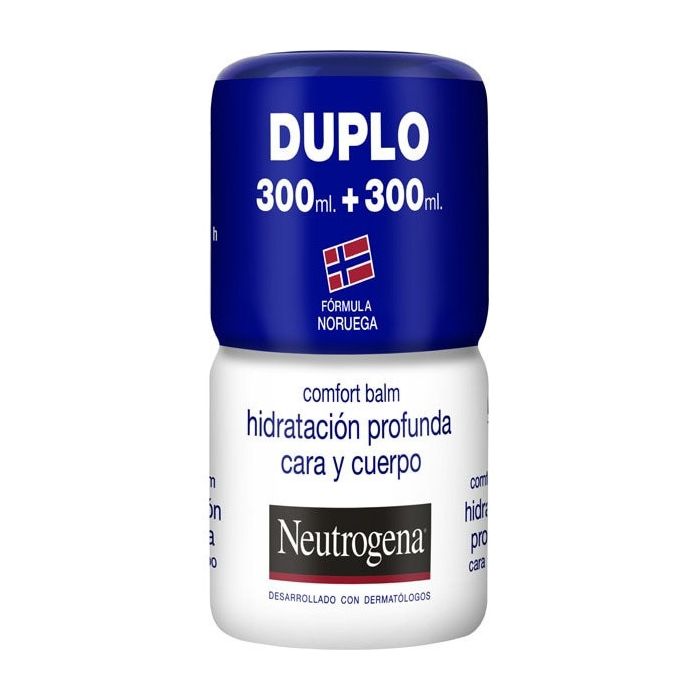 Крем для лица Balsamo Corporal Hidratación Cara y Cuerpo Neutrogena, 2 uds.