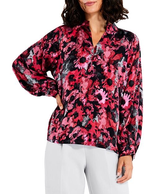 

NIC+ZOE Petites Glowing Garden Top NIC+ZOE, цвет Pink