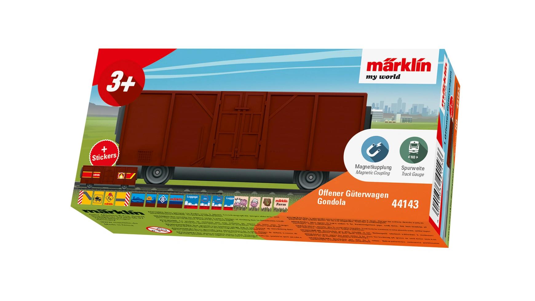 World открытый грузовой вагон Märklin саморазгружающийся вагон märklin