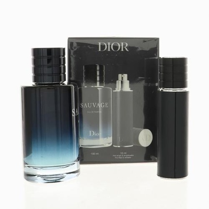 Christian Dior Sauvage 100ml Eau De Parfum + 10ml цена и фото