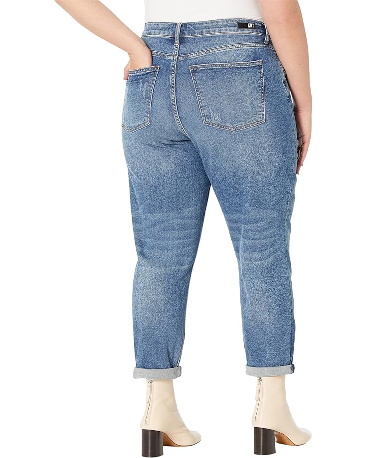 Джинсы KUT from the Kloth Plus Size Rachael Mom Jeans in Noticable, цвет Noticable