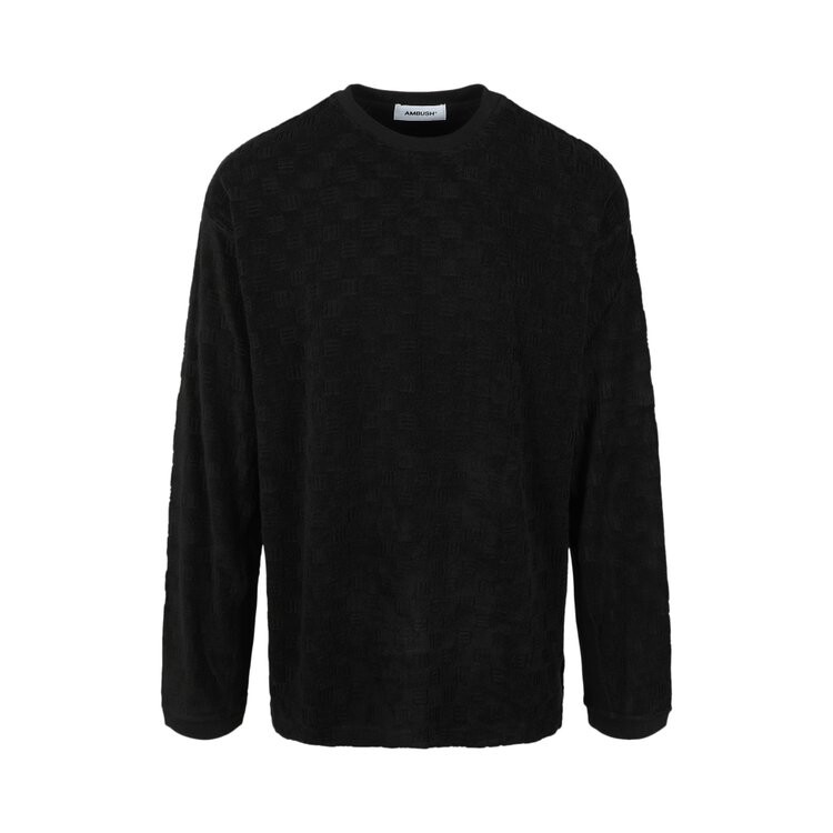 

Толстовка Ambush Monogram Crewneck Sweatshirt, черный