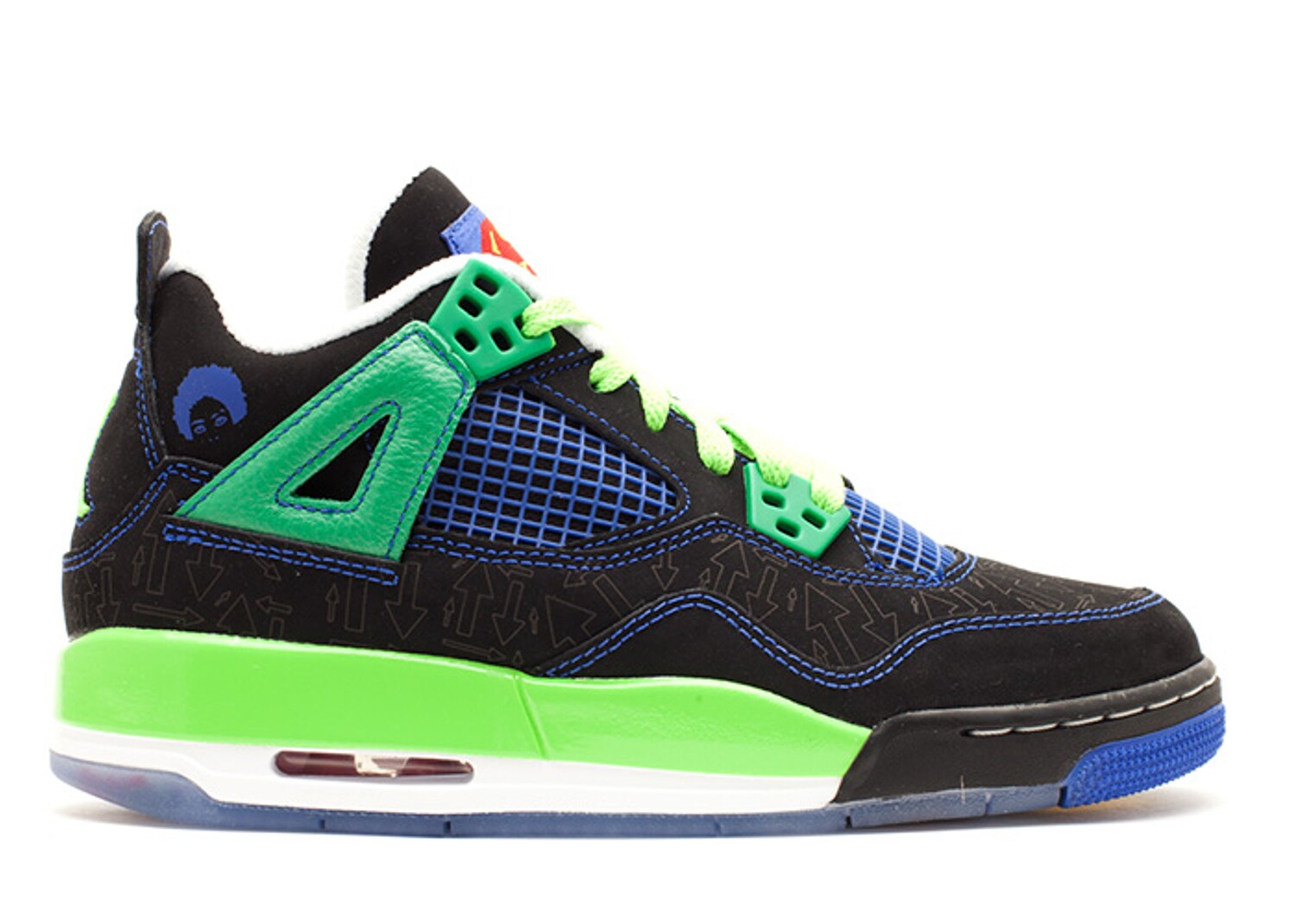 Кроссовки Air Jordan Air Jordan 4 Retro Gs 'Doernbecher', черный острый лимфобластный лейкоз у детей