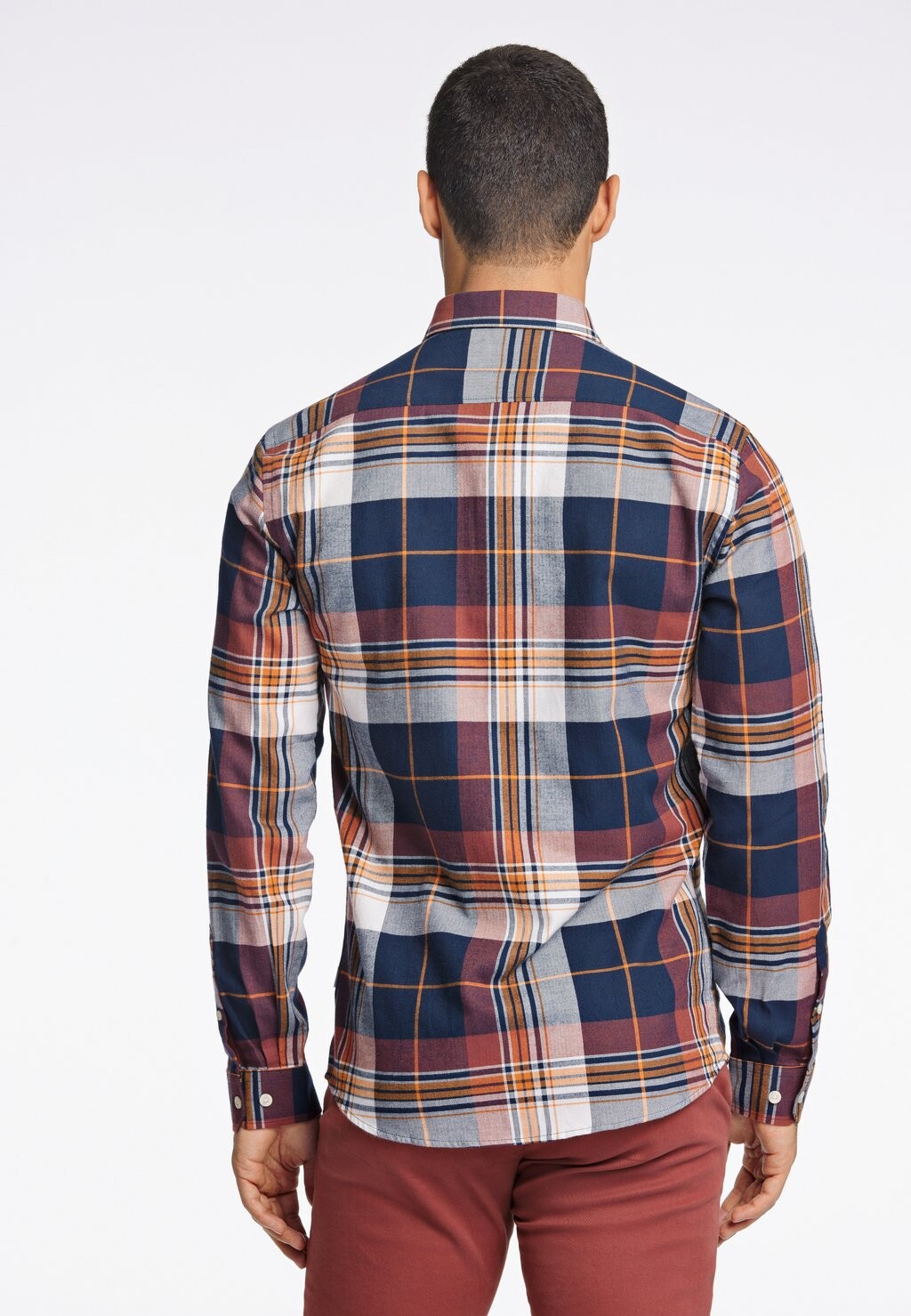 

Рубашка CHECKED HERRINGBONE Lindbergh, оранжевый