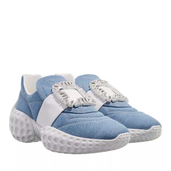 

Кроссовки viv run platform rubber sole casual style Roger Vivier, синий