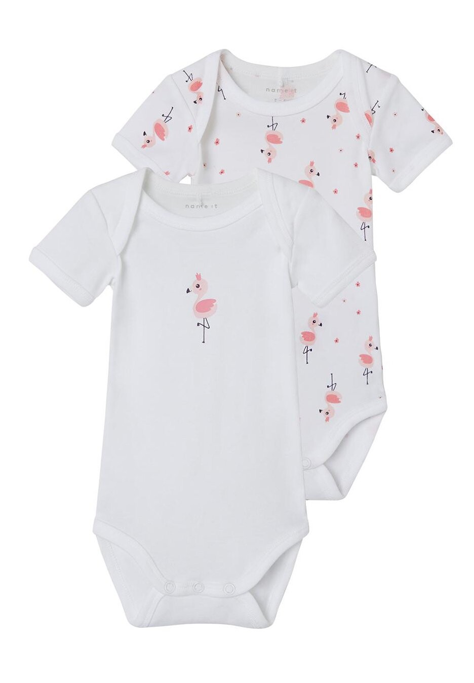 

Боди NBFBODY FLAMINGO 2 PACK Name it, цвет bright white
