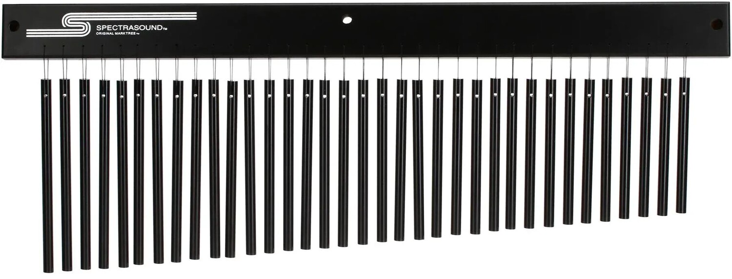 

Grover Pro Percussion Spectrasound 35-барные колокольчики Mark Tree - черный алюминий