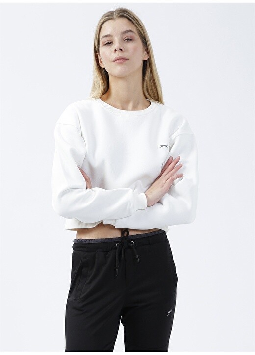 

Женская толстовка с круглым вырезом Slazenger