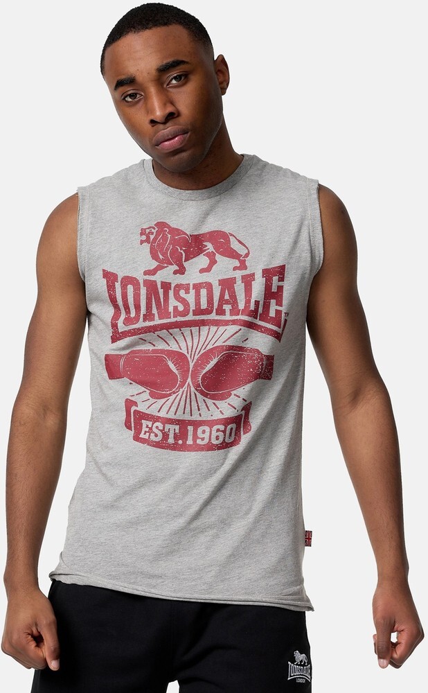 

Футболка Lonsdale Cleator, серый