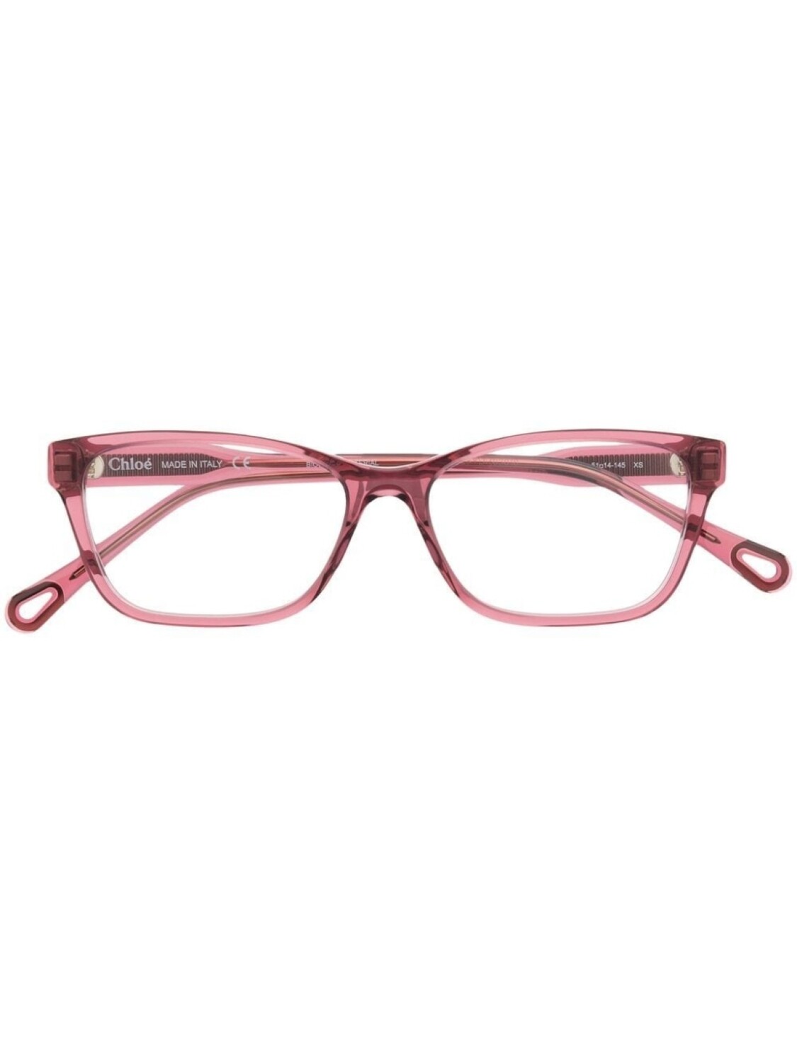 

Chloé Eyewear очки в квадратной оправе, розовый