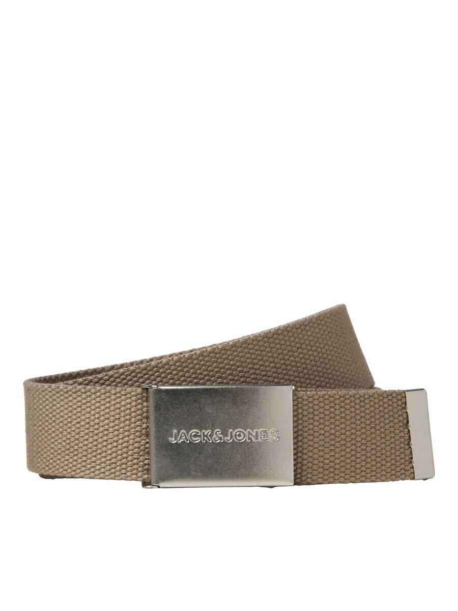

Ремень JACK & JONES, серо-коричневый