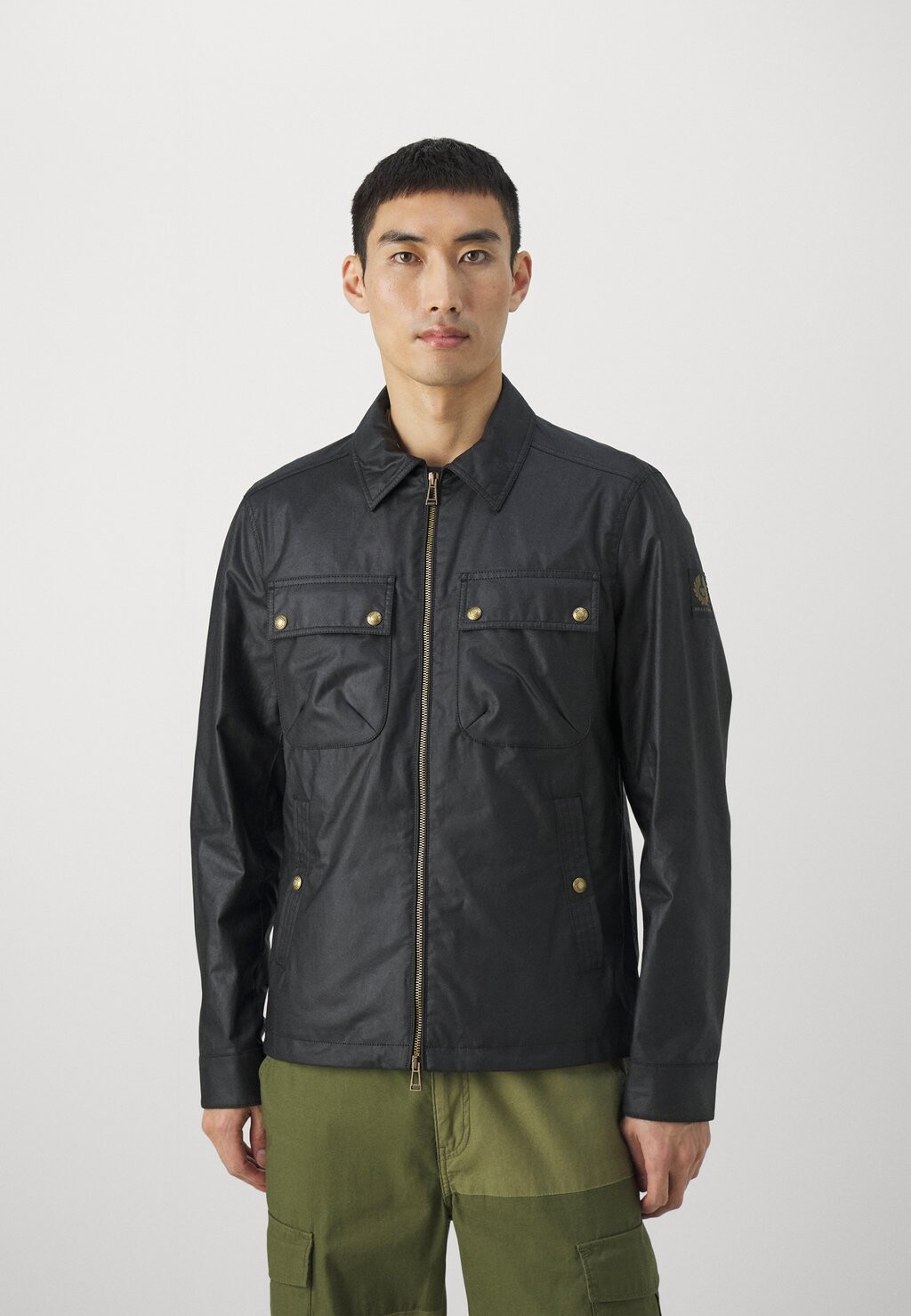 Легкая куртка TOUR Belstaff, цвет black