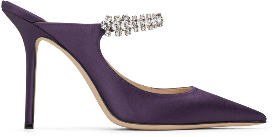 

Фиолетовые туфли-лодочки Bing 100 Jimmy Choo, Фиолетовый