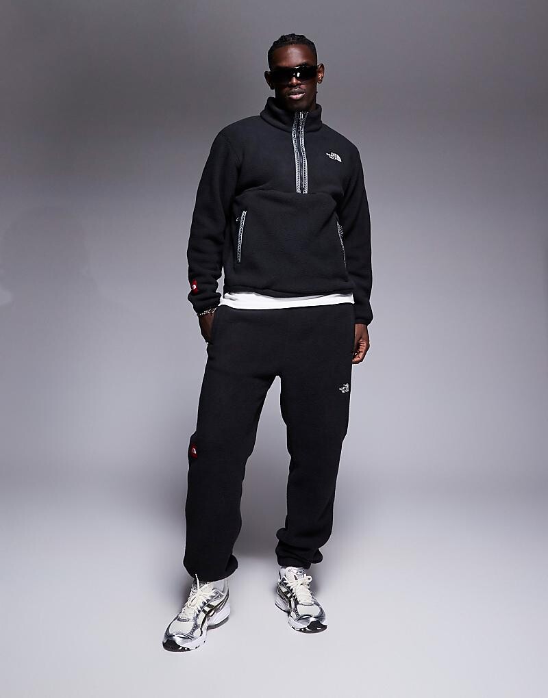 

Черные флисовые брюки с логотипом The North Face Fleeski
