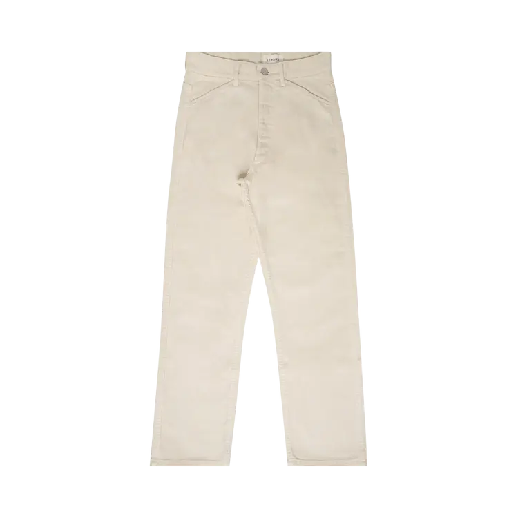

Брюки Lemaire Curved 5 Pocket 'Clay White', белый
