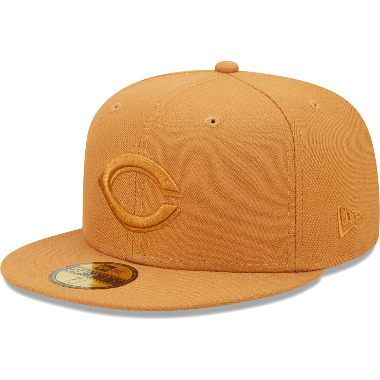 

Мужская приталенная шляпа New Era Brown Cincinnati Reds Color Pack 59FIFTY