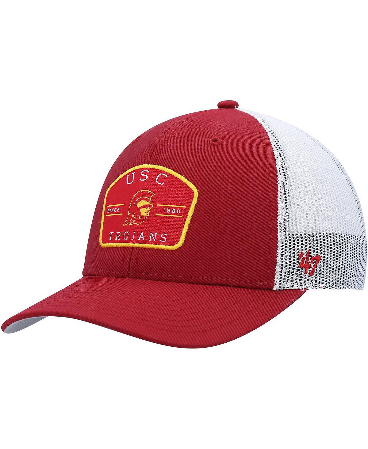 Мужская кепка Cardinal USC Trojans Prime Trucker Snapback '47 Brand